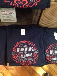 There were even T-shirts for sale 